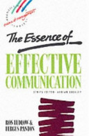 The essence of effective communication /