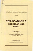 Abracadabra : Michigan and magic /