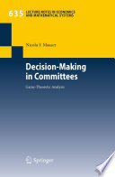 Decision-making in committees game-theoretic analysis /