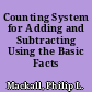 Counting System for Adding and Subtracting Using the Basic Facts