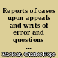Reports of cases upon appeals and writs of error and questions of peerage decided by the House of Lords during the session ... /