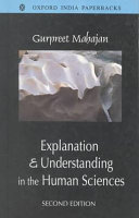 Explanation and understanding in the human sciences /