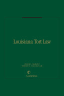 Louisiana tort law - index