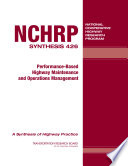 Performance-based highway maintenance and operations management /