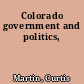 Colorado government and politics,