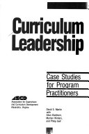 Curriculum Leadership Case Studies for Program Practitioners /