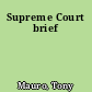 Supreme Court brief