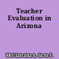 Teacher Evaluation in Arizona