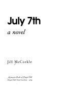 July 7th : a novel /