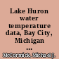 Lake Huron water temperature data, Bay City, Michigan 1946-1993 /