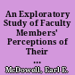 An Exploratory Study of Faculty Members' Perceptions of Their Rhetorical Sensitivity in Informal and Formal Communication Situations