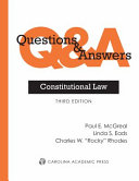 Questions & answers : constitutional law /