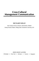Cross-cultural management communication /
