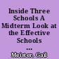 Inside Three Schools A Midterm Look at the Effective Schools Initiative of the New Jersey Department of Education /