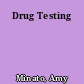 Drug Testing