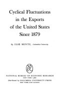 Cyclical fluctuations in the exports of the United States since 1879 /