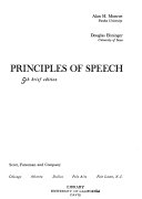 Principles of speech /