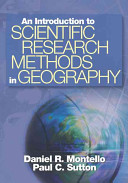 An introduction to scientific research methods in geography /