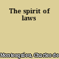 The spirit of laws
