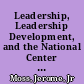 Leadership, Leadership Development, and the National Center for Research in Vocational Education