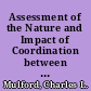 Assessment of the Nature and Impact of Coordination between Organizations Summary of a Research Network's Findings /