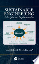 Sustainable engineering : principles and implementation /