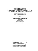 Contracts : cases and materials /