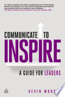 Communicate to inspire /