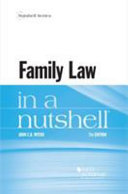Family law in a nutshell /