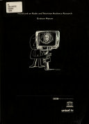 Handbook on radio and television audience research /