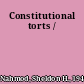 Constitutional torts /