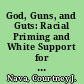 God, Guns, and Guts: Racial Priming and White Support for the Expression of Civil Liberties Amongst Black Americans /