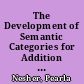 The Development of Semantic Categories for Addition and Subtraction