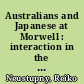 Australians and Japanese at Morwell : interaction in the work domain /