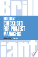 Brilliant checklists fot project managers /