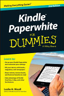 Kindle Paperwhite For Dummies.