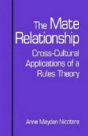 The mate relationship cross-cultural applications of a rules theory /