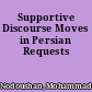 Supportive Discourse Moves in Persian Requests