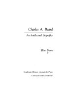 Charles A. Beard, an intellectual biography /