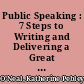 Public Speaking : 7 Steps to Writing and Delivering a Great Speech (Grades 4-8)