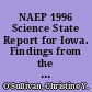 NAEP 1996 Science State Report for Iowa. Findings from the National Assessment of Educational Progress