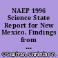 NAEP 1996 Science State Report for New Mexico. Findings from the National Assessment of Educational Progress