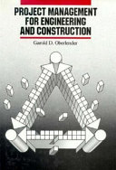 Project management for engineering and construction /
