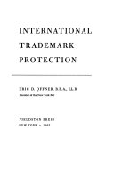 International trademark protection