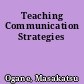 Teaching Communication Strategies