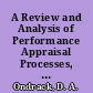 A Review and Analysis of Performance Appraisal Processes, Volume III. Performance Appraisal for Professional Service Employees Non-Technical Report. Professionalism in Schools Series /