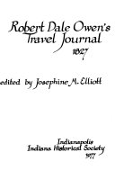 Robert Dale Owen's travel journal, 1827 /