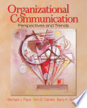 Organizational communication : perspectives and trends /