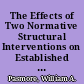 The Effects of Two Normative Structural Interventions on Established and Ad Hoc Groups Implications for the Improvement of Decision Making Effectiveness. Paper No. 497 /