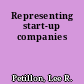 Representing start-up companies